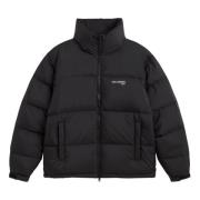 Winter Puffer Jas met Ritssluiting Axel Arigato , Black , Heren