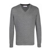 Cashmere Lithe Trui Brunello Cucinelli , Gray , Heren