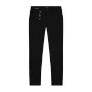 Dynamische Stretch Chino Broek in Zwart Paul & Shark , Black , Heren