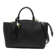 Pre-owned Leather louis-vuitton-bags Louis Vuitton Vintage , Black , D...