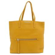 Pre-owned Leather shoulder-bags Miu Miu Pre-owned , Yellow , Dames