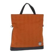 Pre-owned Nylon handbags MCM Pre-owned , Orange , Dames