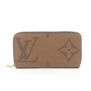 Pre-owned Canvas wallets Louis Vuitton Vintage , Brown , Dames