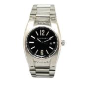 Pre-owned Stainless Steel watches Bvlgari Vintage , Black , Dames