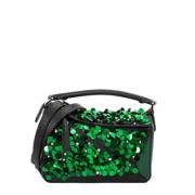 Pre-owned Fabric handbags Loewe Pre-owned , Green , Dames