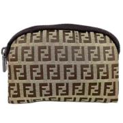 Pre-owned Canvas fendi-bags Fendi Vintage , Brown , Dames