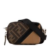 Pre-owned Plastic fendi-bags Fendi Vintage , Brown , Dames