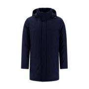 New Business Membranated Jacket Herno , Blue , Heren