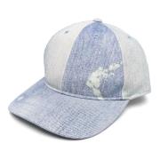 Digital Denim Print Ballcap Our Legacy , Blue , Heren