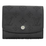 Pre-owned Leather wallets Louis Vuitton Vintage , Black , Dames