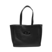 Vakantie Shopper Tas in Zwart Diesel , Black , Heren