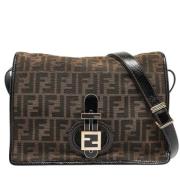 Pre-owned Canvas fendi-bags Fendi Vintage , Brown , Dames