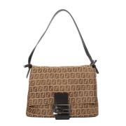 Pre-owned Canvas fendi-bags Fendi Vintage , Brown , Dames