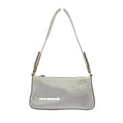 Pre-owned Leather prada-bags Prada Vintage , Gray , Dames