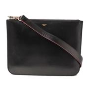 Pre-owned Leather celine-bags Celine Vintage , Black , Dames