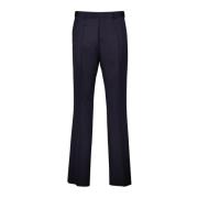 Wollen Broek Marineblauw Mannen Dior , Blue , Heren