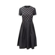 Pre-owned Cotton dresses Valentino Vintage , Black , Dames