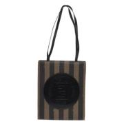 Pre-owned Canvas totes Fendi Vintage , Brown , Dames