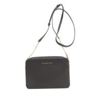 Pre-owned Leather shoulder-bags Michael Kors Pre-owned , Black , Dames