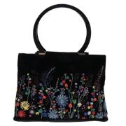 Pre-owned Suede totes Salvatore Ferragamo Pre-owned , Black , Dames