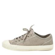 Pre-owned Canvas sneakers Fendi Vintage , Gray , Dames