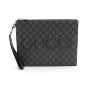 Pre-owned Leather gucci-bags Gucci Vintage , Black , Dames