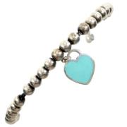 Pre-owned Metal bracelets Tiffany & Co. Pre-owned , Gray , Dames