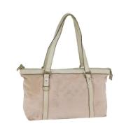 Pre-owned Canvas totes Gucci Vintage , Pink , Dames