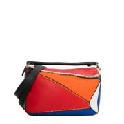 Pre-owned Leather shoulder-bags Loewe Pre-owned , Multicolor , Dames