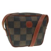 Pre-owned Canvas fendi-bags Fendi Vintage , Brown , Dames