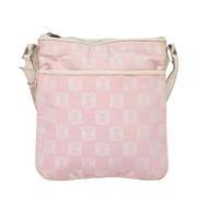 Pre-owned Canvas shoulder-bags Loewe Pre-owned , Pink , Dames