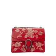 Pre-owned Leather gucci-bags Gucci Vintage , Red , Dames