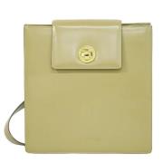 Pre-owned Fabric shoulder-bags Bvlgari Vintage , Beige , Dames