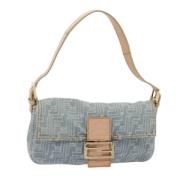 Pre-owned Denim fendi-bags Fendi Vintage , Blue , Dames