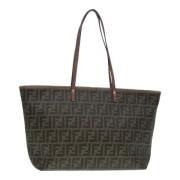 Pre-owned Canvas fendi-bags Fendi Vintage , Brown , Dames