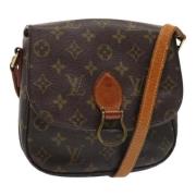 Pre-owned Canvas louis-vuitton-bags Louis Vuitton Vintage , Brown , Da...