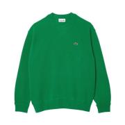 Groene Heren Wollen Trui Lacoste , Green , Heren