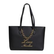 Dames Tas Herfst/Winter Collectie Love Moschino , Black , Dames