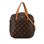 Pre-owned Canvas louis-vuitton-bags Louis Vuitton Vintage , Brown , Da...