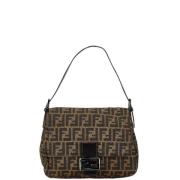 Pre-owned Canvas handbags Fendi Vintage , Brown , Dames