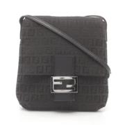 Pre-owned Leather fendi-bags Fendi Vintage , Black , Dames