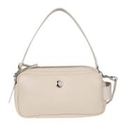 Dubbele Rits Tas Hogan , Beige , Dames