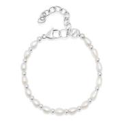 Men's Baroque Pearl Bracelet Nialaya , Gray , Heren