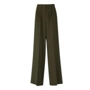 Elegante Broek voor Vrouwen Fabiana Filippi , Green , Dames