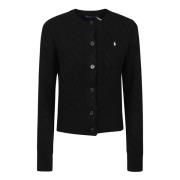 Cardigan Ralph Lauren , Black , Dames