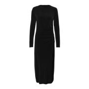 Elegante Zwarte Sladjo Jurk Soaked in Luxury , Black , Dames