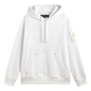 Martense Hoodie met Gouden Logo Moose Knuckles , White , Heren