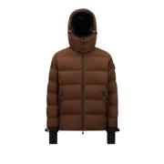 Technische Jas voor Buitensport Moncler , Brown , Heren