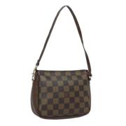 Pre-owned Canvas pouches Louis Vuitton Vintage , Brown , Dames