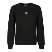 Reguliere sweatshirt met tijgerprint Kenzo , Black , Dames